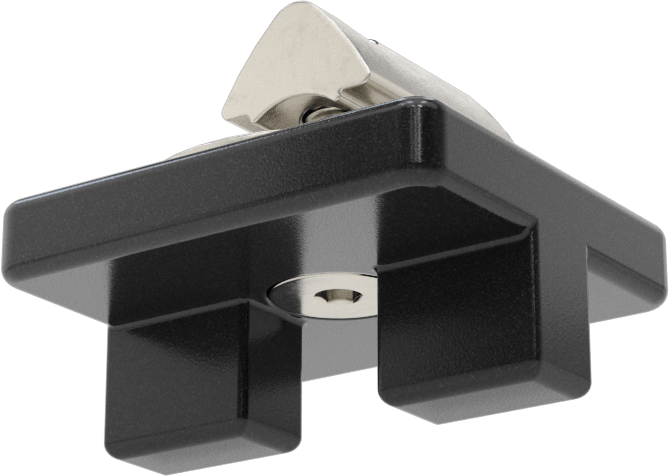 T-Yuvalı Çerçeve Rayı Kaydırma Parçası, Sıralı Pivot, Düz, 30 mm yüksekliğinde tek ray için