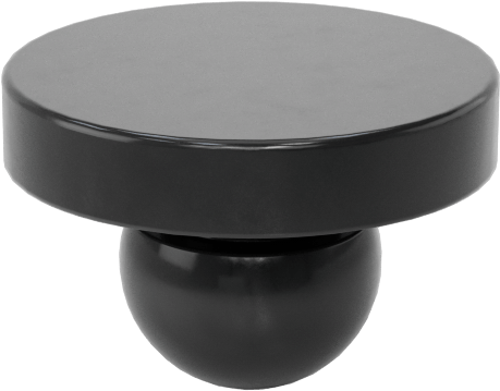 Hava Koşullarına Dayanıklı EPDM İt-Ve-Kal Tamponlar, 3/16" İç Çap için, 1/4" Sırt Çapı, 1/2" OD