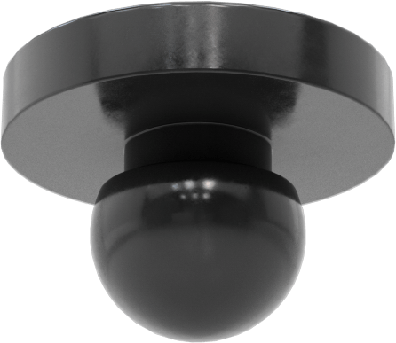 Hava Koşullarına Dayanıklı EPDM İt-Ve-Kal Tamponlar, 3/16" İç Çap için, 1/4" Sırt Çapı, 1/2" OD