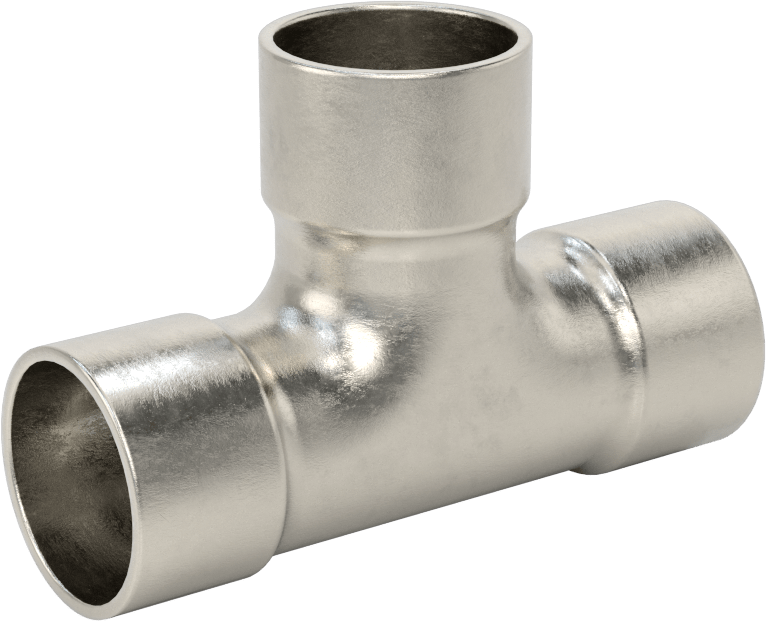 Paslanmaz Çelik Borular için Soket Bağlantılı Fitting, 3/4" Dış Çaplı Boru için T Bağlantı Elemanı, 1500 PSI @ 72°F