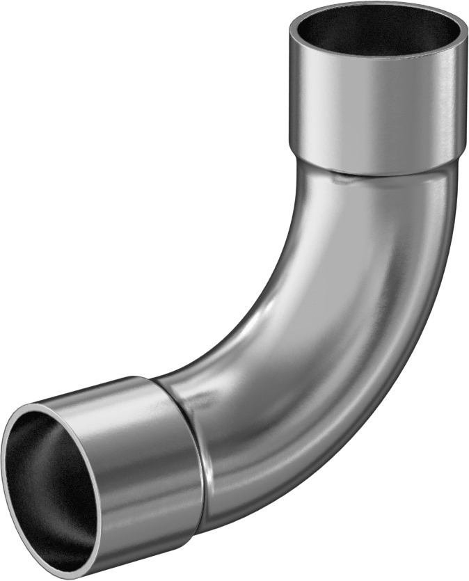 Paslanmaz Çelik Borular için Soket Bağlantılı Fitting, 1" Boru Dış Çapı için 90 Derece Dirsek, 1500 PSI @ 72°F