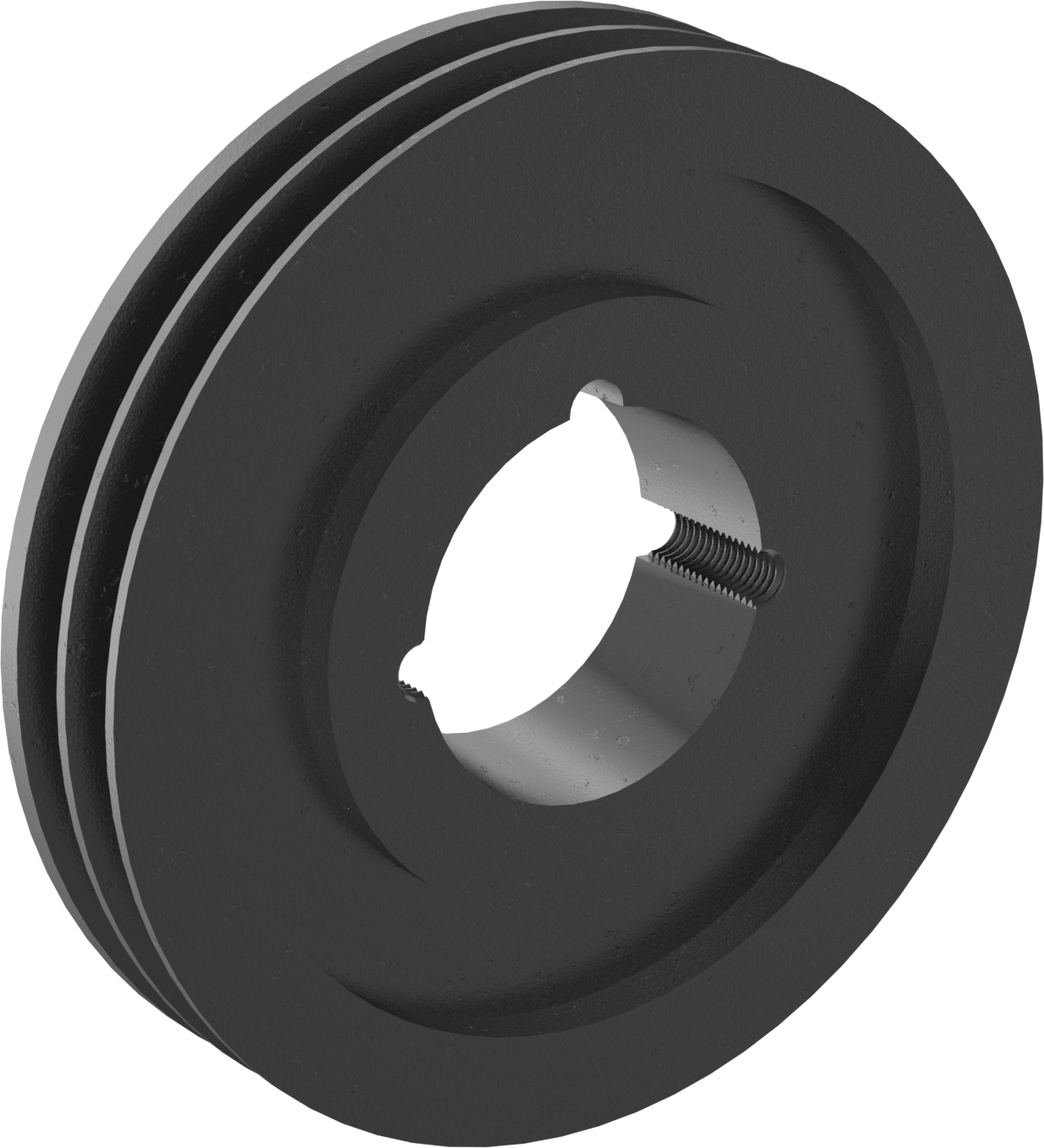 Konik Kilitli Burç Delikli V-Kayış Tahrik Kasnağı, SPA ve Xpa Kayışları için, 2 Yiv, 195.6 mm OD