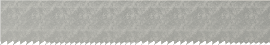 Taşınabilir Şerit Testere Bıçağı, İnce Metal için, 44-7/8" Uzunluk, 14-18 Diş/Inch