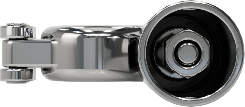 Yüksek Parlaklıkta Metal Sıhhi Boru Bağlantısı için Kelepçe, Gömme Somunlu 316 Paslanmaz Çelik, 1/2“ ve 3/4” Boru Dış Çapı için