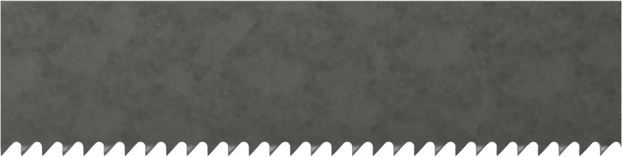 Kavisli Kesimler için Şerit Testere Bıçağı, 3/4“ Genişlik x 0,032” Kalınlık, 125" Uzunluk, 10 Diş İnç Başına