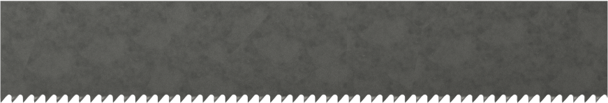 Kavisli Kesimler için Şerit Testere Bıçağı, İnce Metal için, 1/2“ Genişlik x 0,025” Kalınlık, 150" Uzunluk