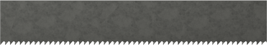 Kavisli Kesimler için Şerit Testere Bıçağı, İnce Metal için, 1/2“ Genişlik x 0,025” Kalınlık, 150" Uzunluk