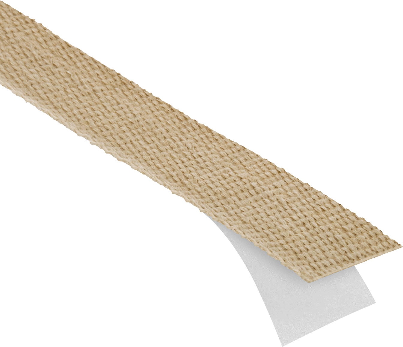 Yüksek Sıcaklık Seramik Elyaf Boru Yalıtımı, Kalsiyum Alüminyum Silikat, 1/32" Kalınlık, x 1-1/2" Genişlik x 25' Uzunluk