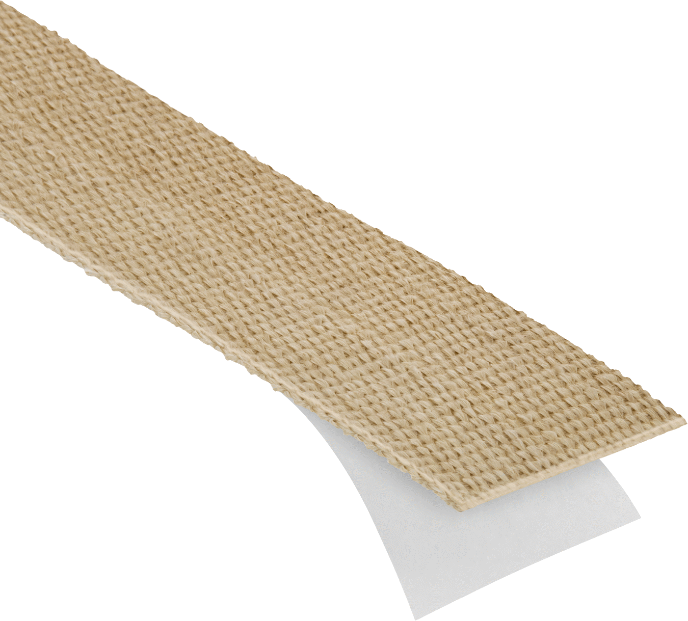Yüksek Sıcaklık Seramik Elyaf Boru Yalıtımı, Kalsiyum Alüminyum Silikat, 1/16" Kalınlık, x 2-1/2" Genişlik x 25' Uzunluk