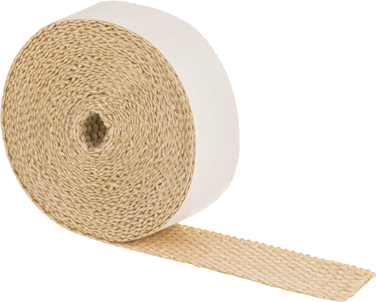 Yüksek Sıcaklık Seramik Elyaf Boru Yalıtımı, Kalsiyum Alüminyum Silikat, 25 Fit Uzunluk x 2“ Genişlik x 1/8” Kalınlık