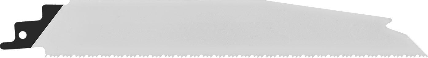 Pistonlu Testere Bıçağı, Daldırma Kesimleri için, Ağır Hizmet Tipi, 10-14 Diş/Inch, 8" Uzunluk