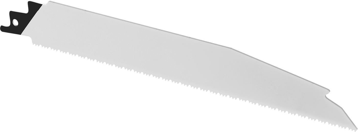 Pistonlu Testere Bıçağı, Daldırma Kesimleri için, Ağır Hizmet Tipi, 10-14 Diş/Inch, 9 inç Uzunluk