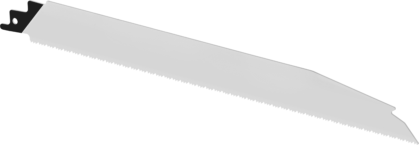 Pistonlu Testere Bıçağı, Daldırma Kesimleri için, Ağır Hizmet Tipi, 10-14 Diş/Inch, 12" Uzunluk