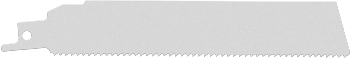 Pistonlu Testere Bıçağı, Metalde Düz Kesim için, Ağır Hizmet Tipi, 10 Diş/Inch, 6 inç Uzunluk