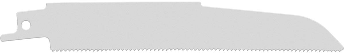 Pistonlu Testere Bıçağı, Metalde Düz Kesim için, Ağır Hizmet Tipi, 14 Diş/Inch, 6 inç Uzunluk