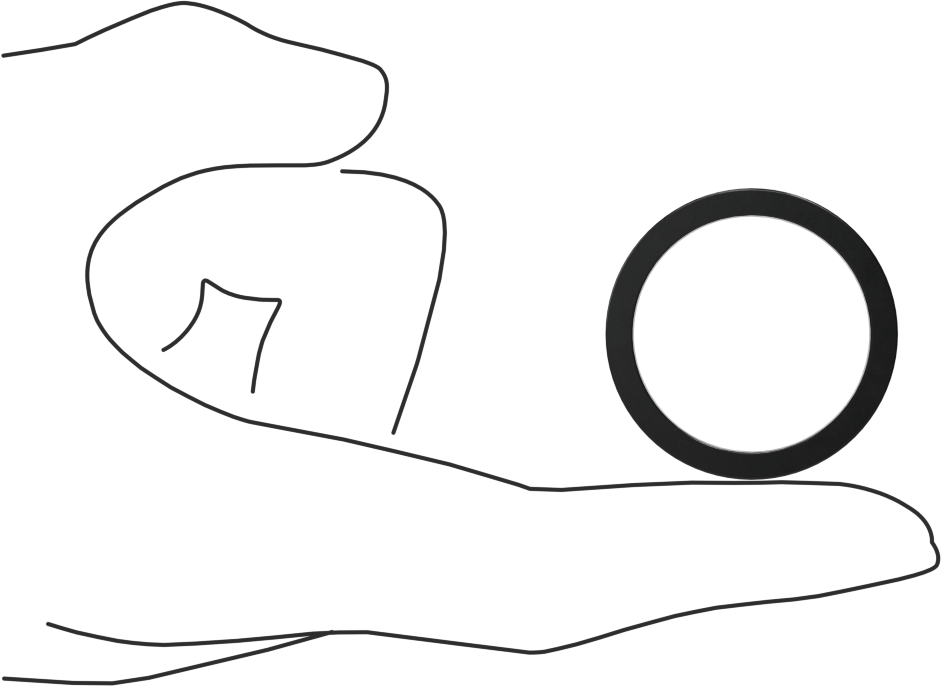 Kare Profilli Yağa Dayanıklı Buna-N O-Ring, 1/8 Kesirli Genişlik, Dash Numarası 217