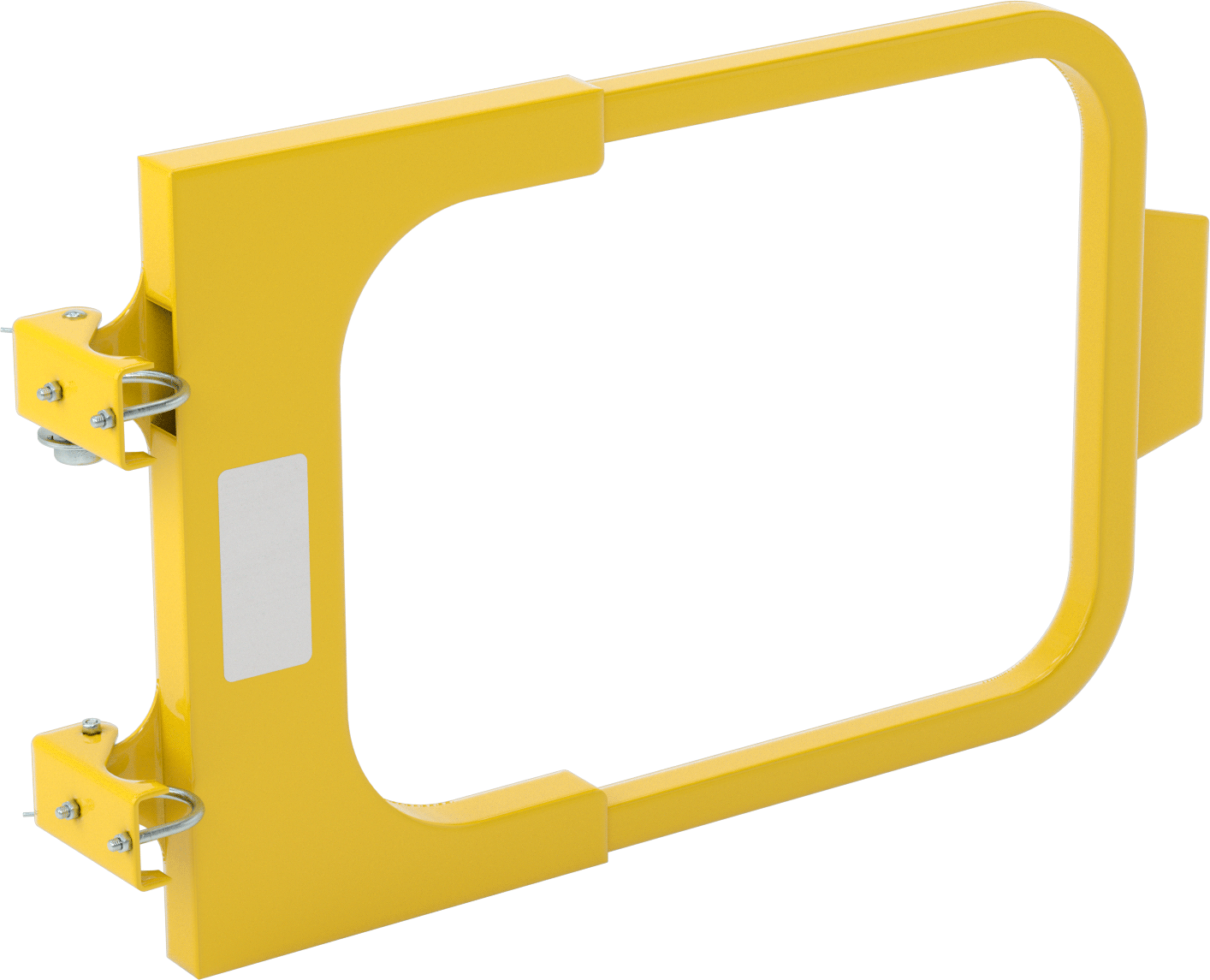 Güvenlik Kapısı, Sarı Toz Boyalı Çelik, 20“ ila 30” Açıklık için