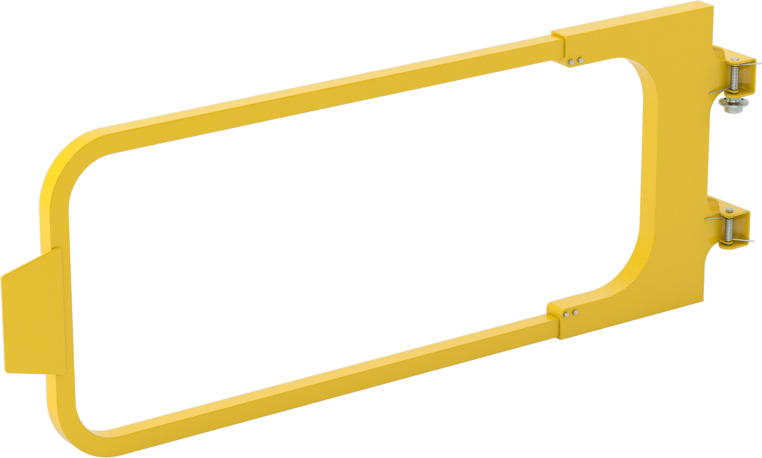 Güvenlik Kapısı, Sarı Toz Boyalı Çelik, 40“ ila 50” Açıklık için