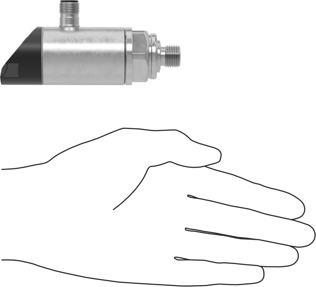 Dijital Ekranlı Basınç ve Vakum Transmitteri, 1/4 BSPP Erkek, 0-87 PSI