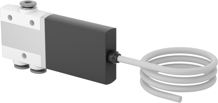Elektrikli Hava Yön Kontrol Vanası, Tek Hareketli, Normalde Açık, 4 mm Tak-Bağlan