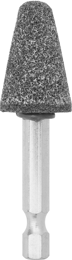 Metaller için Altıgen Şaftlı Taşlama Ucu, 3/4" Baş Çapı, 1-1/8" Baş Uzunluğu