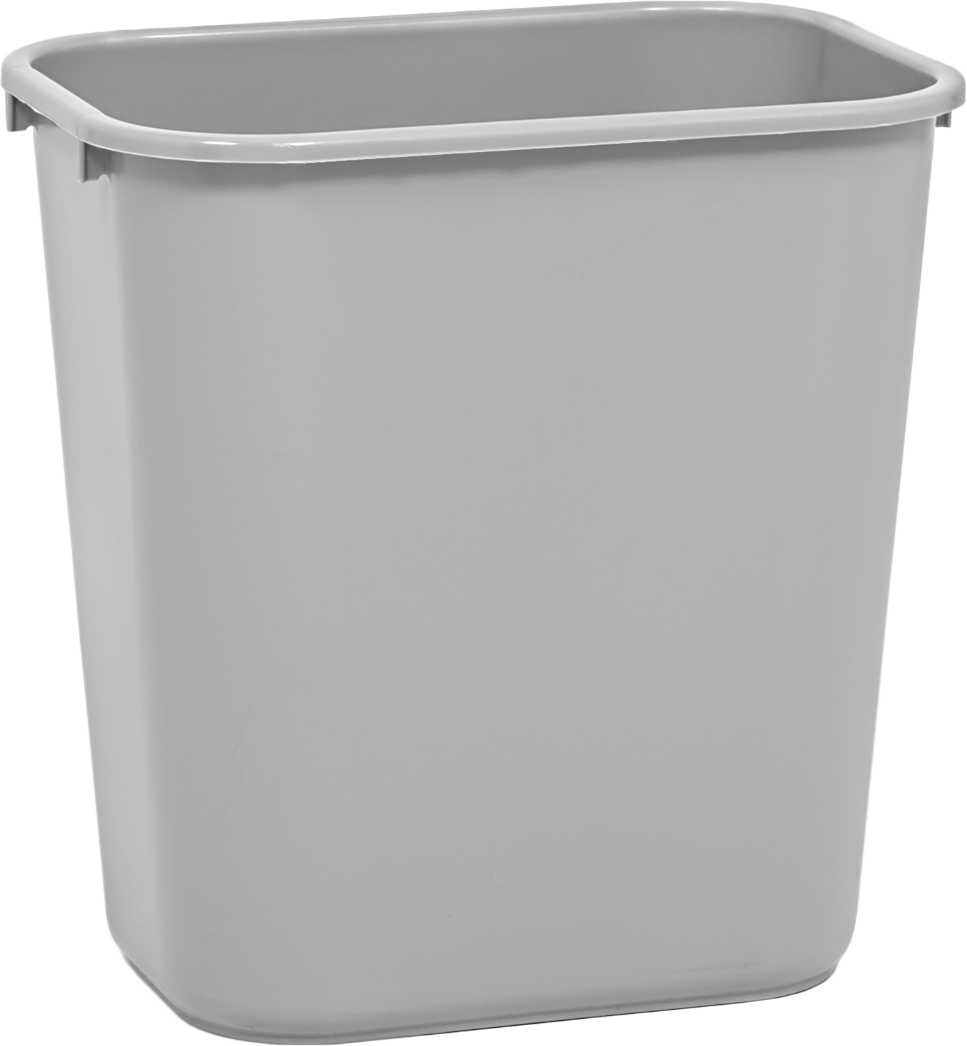 Plastik Çöp Kovası, 14-1/2" Genişlik, Dikdörtgen, 7 Galon Kapasite