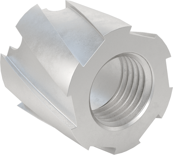 Sac Metal için Delik Testere, 1/4" Kesme Derinliği, 5/8" Çap