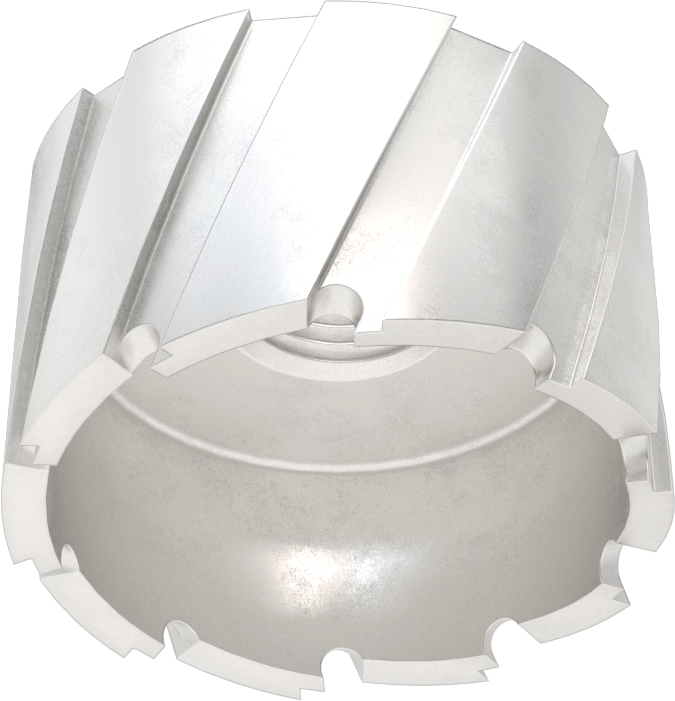 Sac Metal için Delik Testere, 1/2" Kesme Derinliği, 1-3/8" Çap