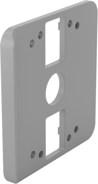 T-Yivli Çerçeveleme için Ray Ucu Contası, 30 mm Yükseklik x 30 mm Yükseklik Tekten Tek Ray için, 1 Dudak