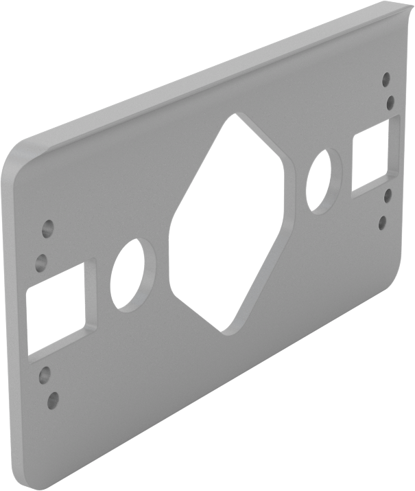 T-Yivli Çerçeveleme için Ray Ucu Contası, 30 mm Yüksek x 60 mm Yüksek Tekli ve Çiftli Ray için, 1 Dudak