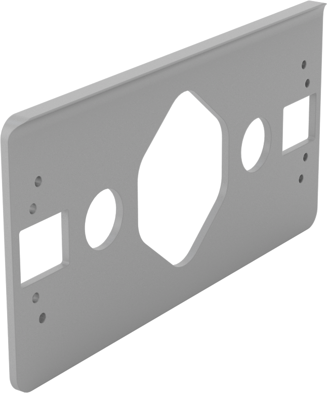 T-Yivli Çerçeveleme için Ray Ucu Contası, 40 mm Yükseklik x 80 mm Yükseklik Tekli ila Çiftli Ray için, 1 Dudak