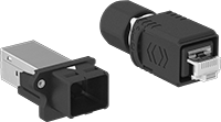 Bas-Kilitle RJ45 Konektörleri