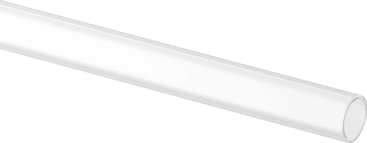 Ultra Yüksek Sıcaklık Kuvars Cam Tüp, 13 mm OD, 12" Uzunluk
