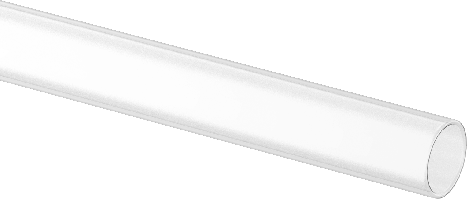 Ultra Yüksek Sıcaklık Kuvars Cam Tüp, 17 mm OD, 12" Uzunluk