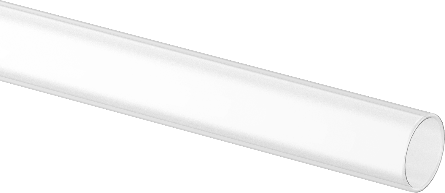 Ultra Yüksek Sıcaklık Kuvars Cam Tüp, 18 mm OD, 12" Uzunluk