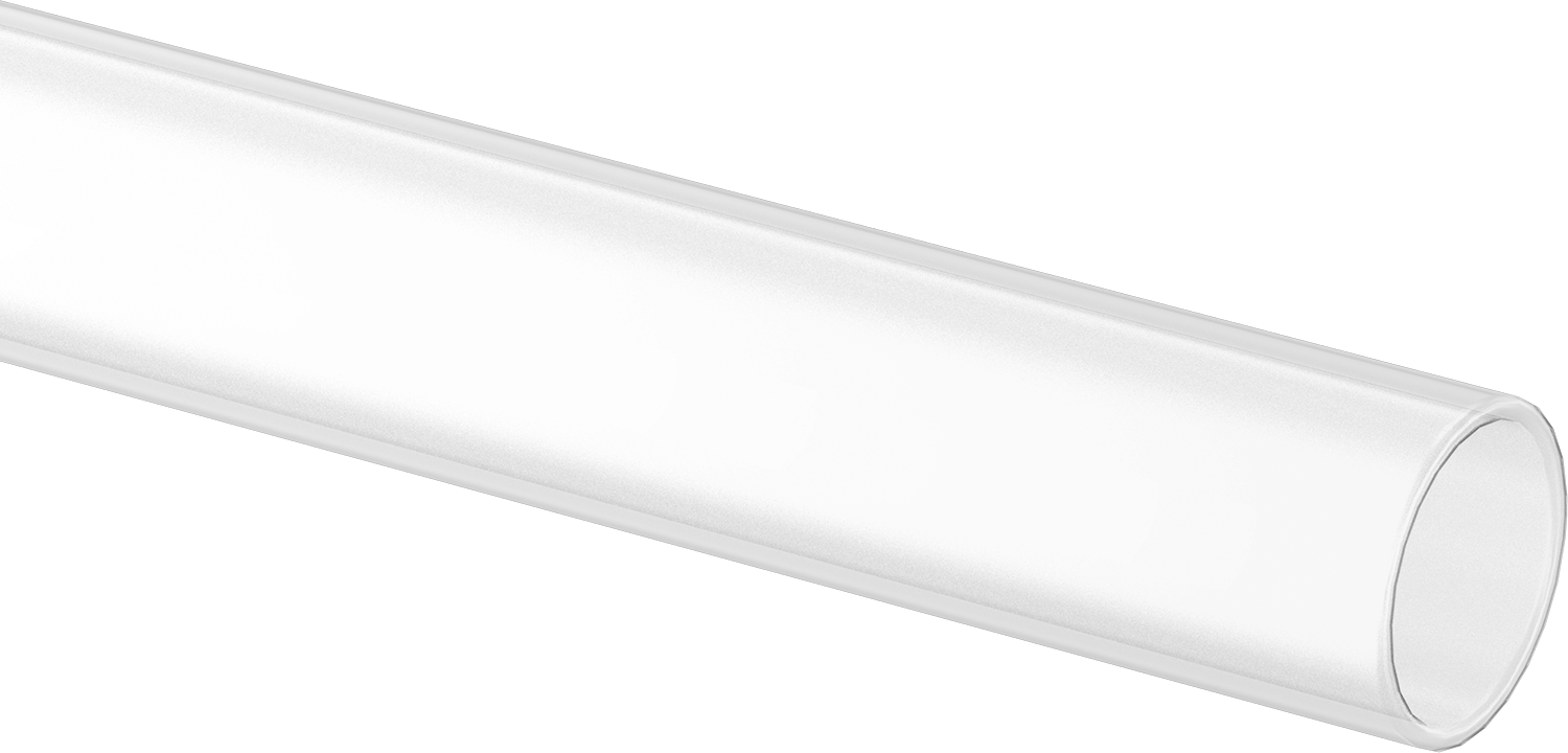 Ultra Yüksek Sıcaklık Kuvars Cam Tüp, 23 mm OD, 12" Uzunluk