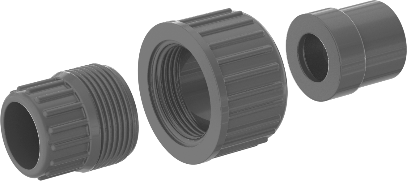 Cement Socket Female × Cement Socket Female