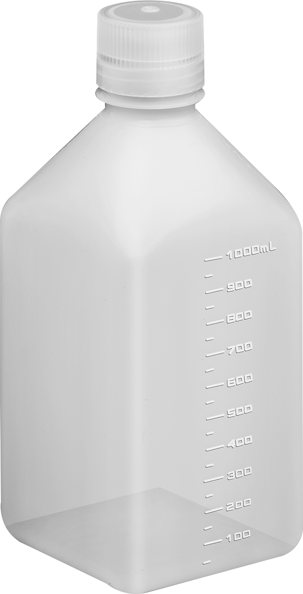Dereceli Plastik Şişe, HDPE Plastik, 32 FL. oz Kapasite