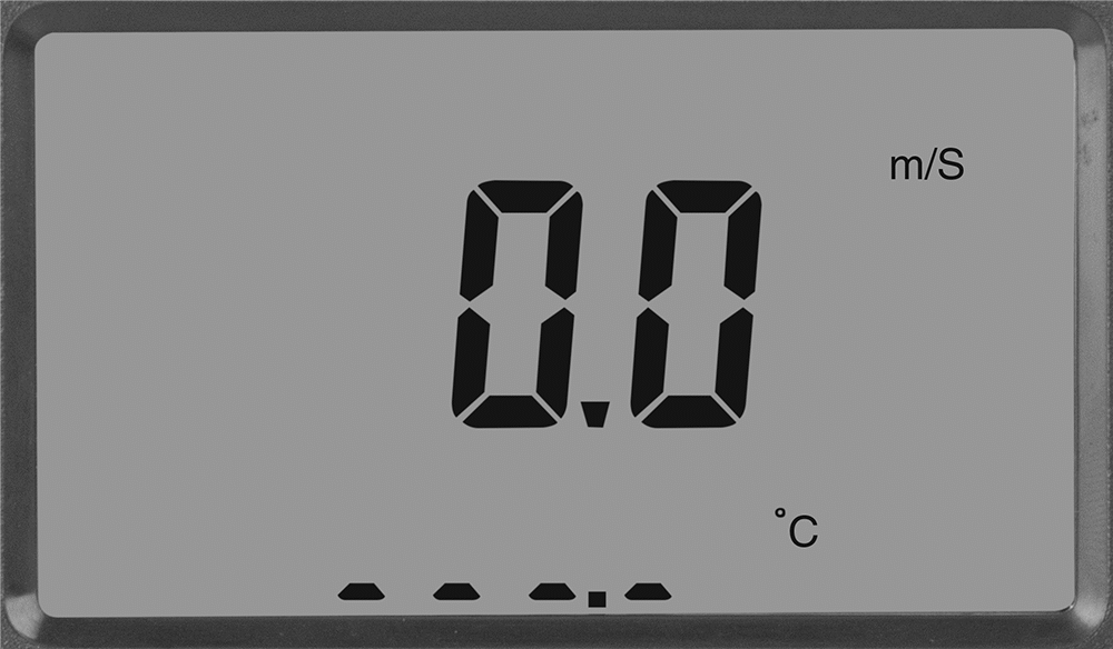 Uzaktan Okunabilir Hava Akışı/Sıcaklık Ölçer, Teleskopik Tüp, 40 ila 3900 fpm, NIST Sertifikalı