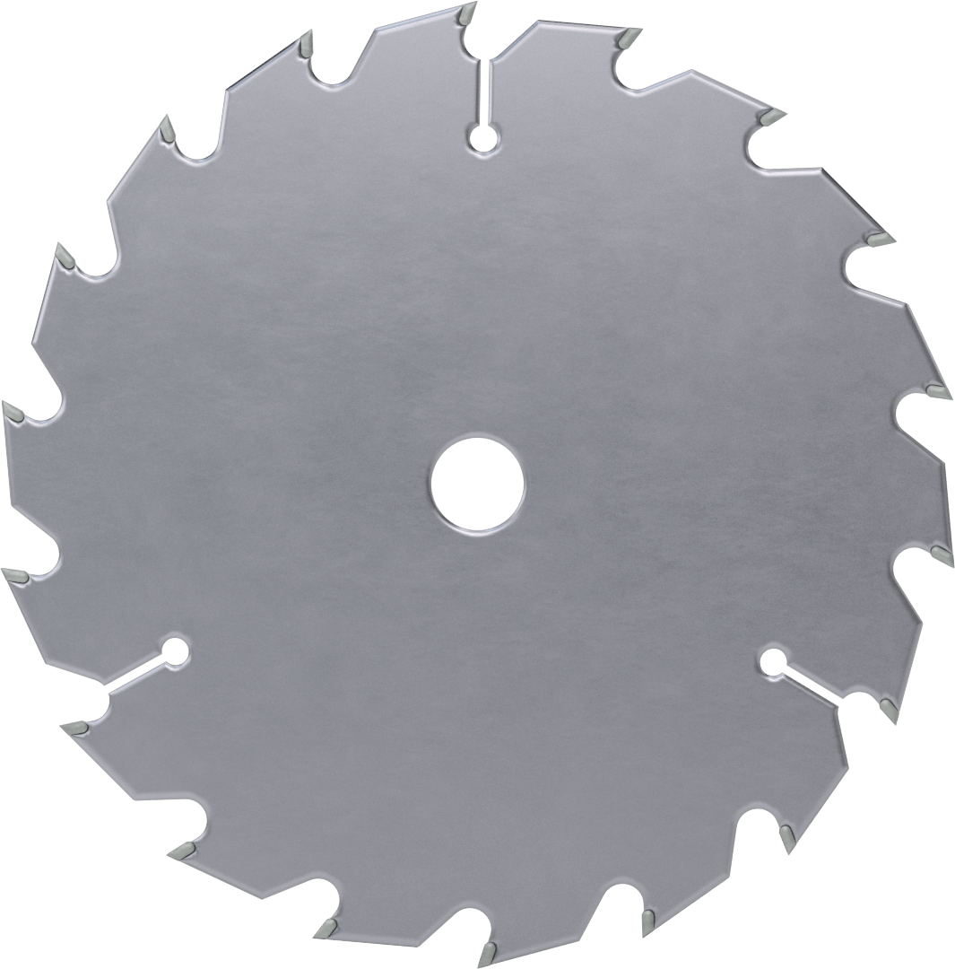 Ahşap için Testere Bıçağı, Dairesel, 6-1/2" Çap, 18 Diş