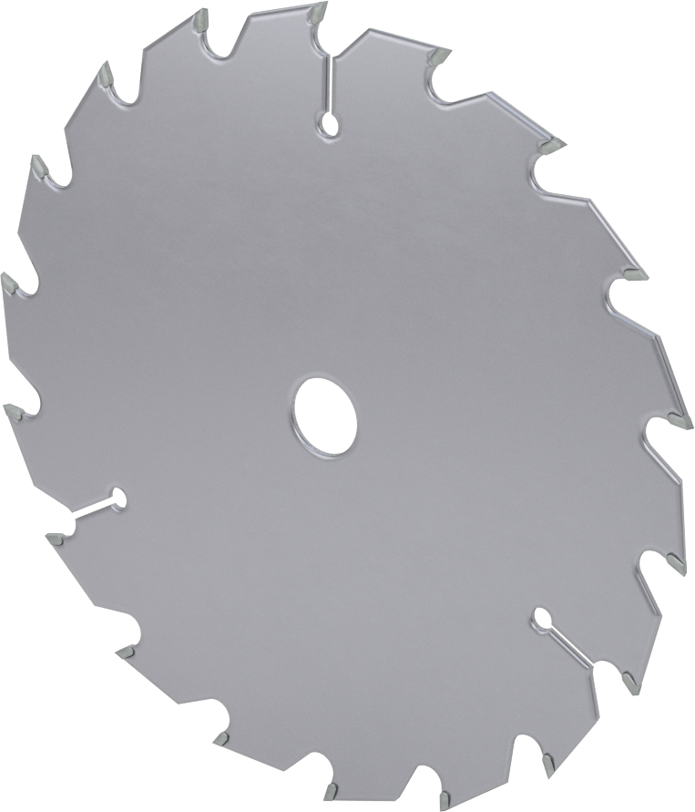 Ahşap için Testere Bıçağı, Dairesel, 6-1/2" Çap, 18 Diş