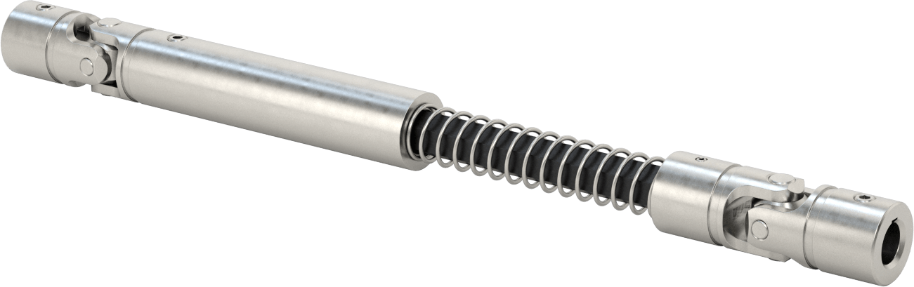 Hızlı Değiştirilebilir Çift U-Eklem, 5/8“ Çap x 1-1/4” Derinlikli Mil