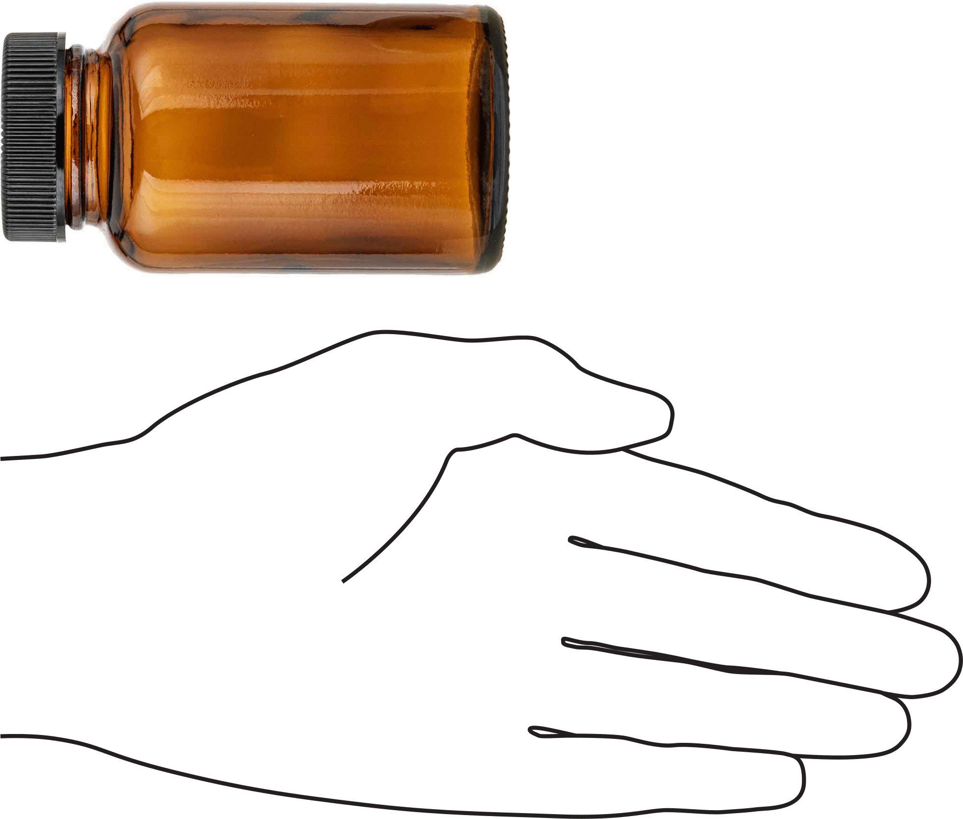 Kehribar Rengi Cam Kavanoz, Kaplamalı Kağıt Conta ile, 4 FL oz/120 ml Kapasite, 2-1/8" Çap