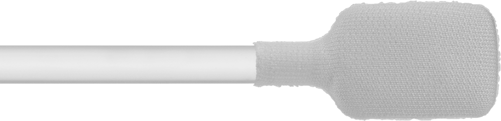 Polyester Temiz Oda Swabları, İzopropil Alkol, 1/2“ Çap x 3/4” Uzunluk Uç