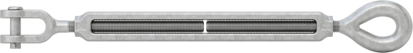 Kaldırma için Çatal-Göz Gerdirme, 10000 lbs. Kapasite, 33-1/2" Geri Çekilmiş Uzunluk