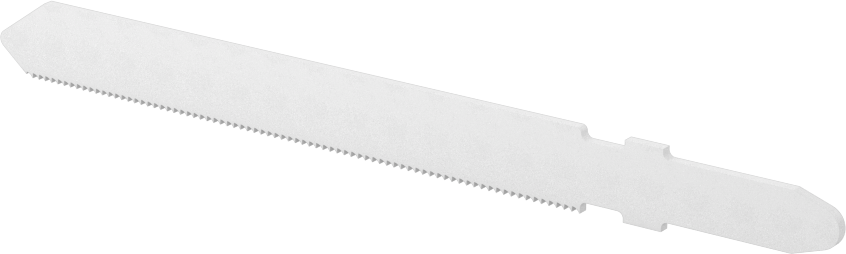 T-Saplı Dekupaj Testere Bıçağı, Metal için, 3-5/8" Uzunluk, 5/16" Genişlik