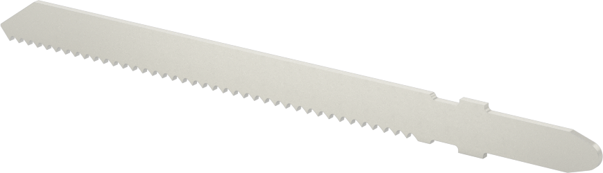 T-Saplı Dekupaj Testere Bıçağı, Plastik için, 4“ Uzunluk x 9/32” Genişlik
