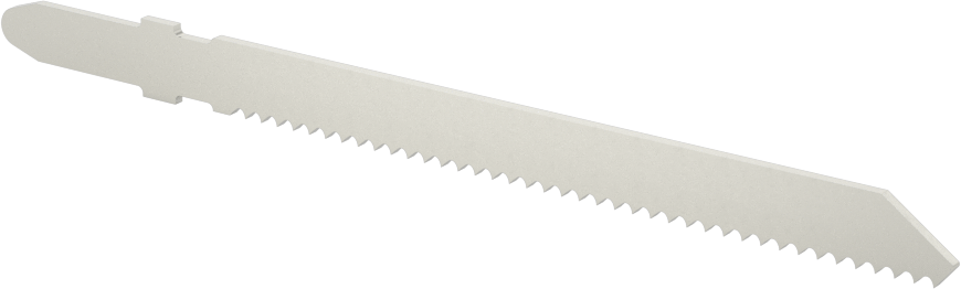 T-Saplı Dekupaj Testere Bıçağı, Plastik için, 4“ Uzunluk x 9/32” Genişlik