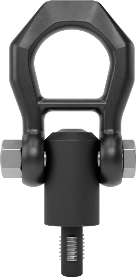 Kaldırma için Hızlı Açılır Vinç Halkası, 180 Derece Pivot, M10 x 1,5 mm Diş