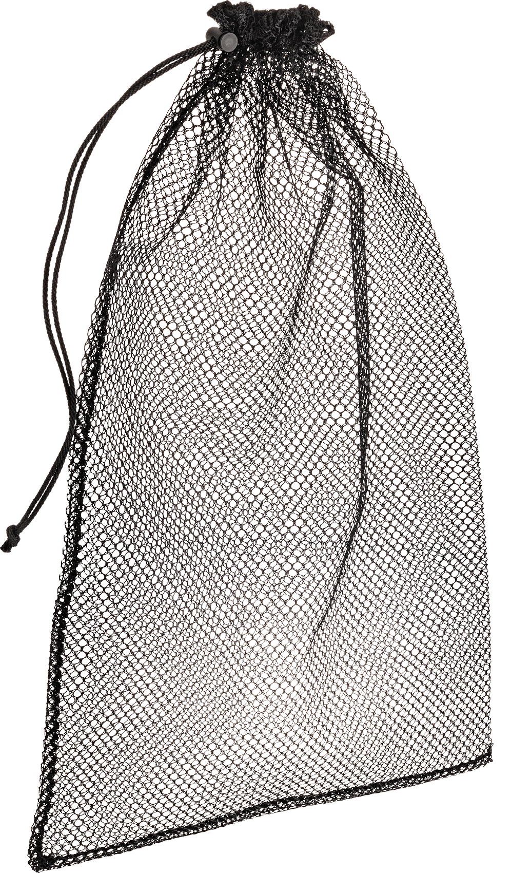Hasır İpli Saklama Çantası, Polyester Kumaş, 18“ Genişlik x 30” Yükseklik, Siyah